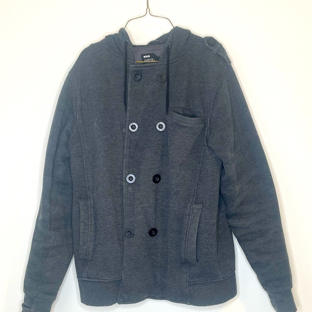 Empyre Zip Up Peacoat